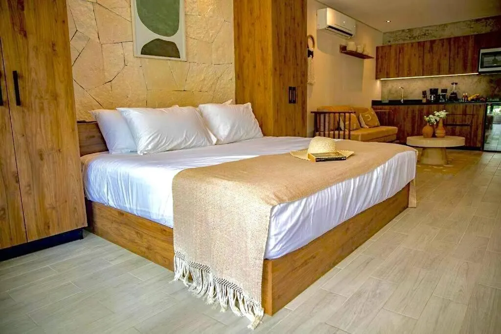 Depto Con Roof Privado A 6 Minutos De La Playa En Tulum Apartment